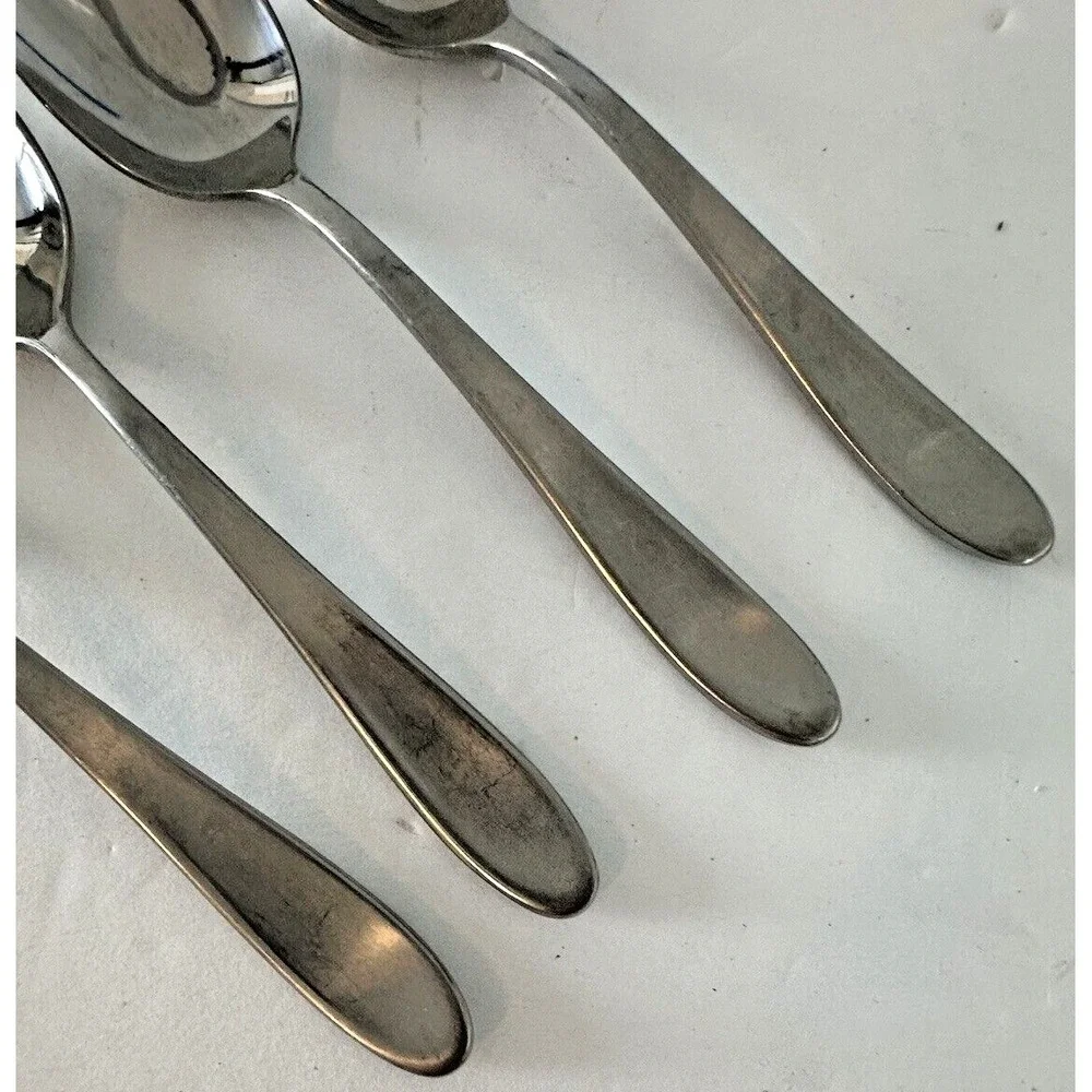 Mikasa Silverware Stainless Flatware‎ Set 4 Teaspoons Replacement